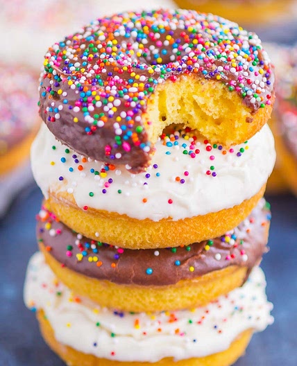 Cake Mix Donuts ( Easy )