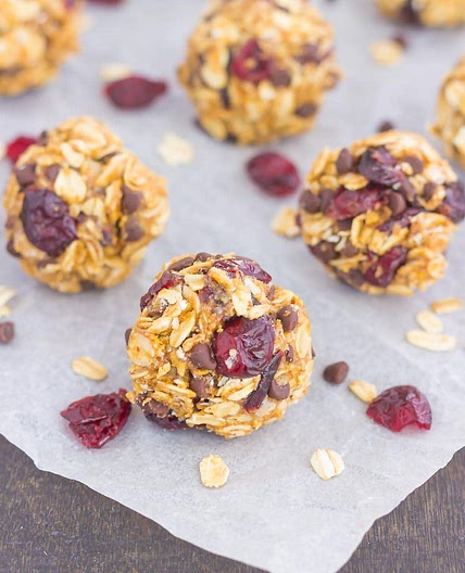 Cherry Chocolate Chip Energy Bites