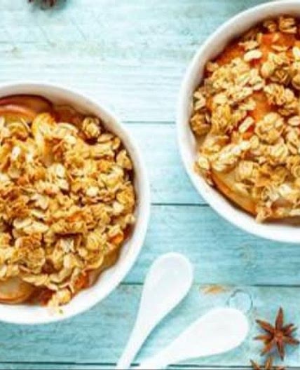 Pumpkin apple crisp