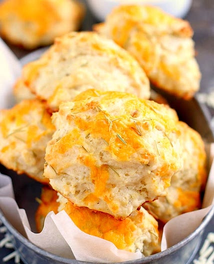 Cheddar Rosemary Biscuits