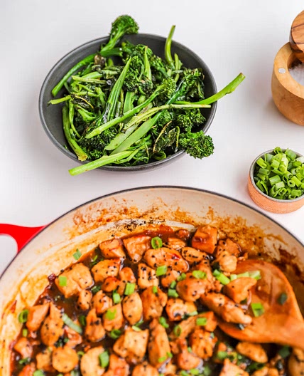 20 Min Honey Sesame Chicken