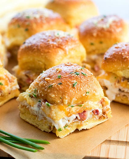 Chicken Bacon Ranch Pull Apart Rolls