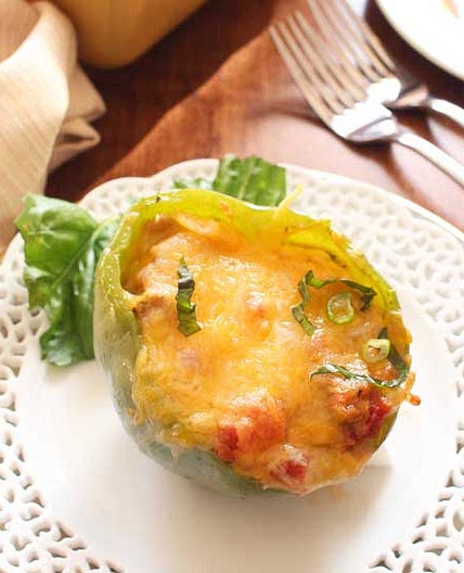 Stuffed Peppers (no rice)