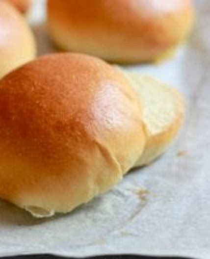 Light Brioche Hamburger Buns