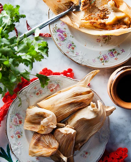 Receta de tamales mexicanos