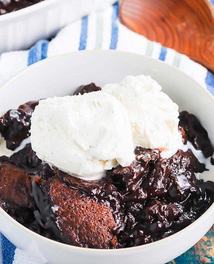 CHOCOLATE COBBLER
