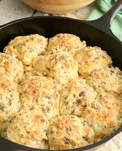 Loaded Breakfast Biscuits