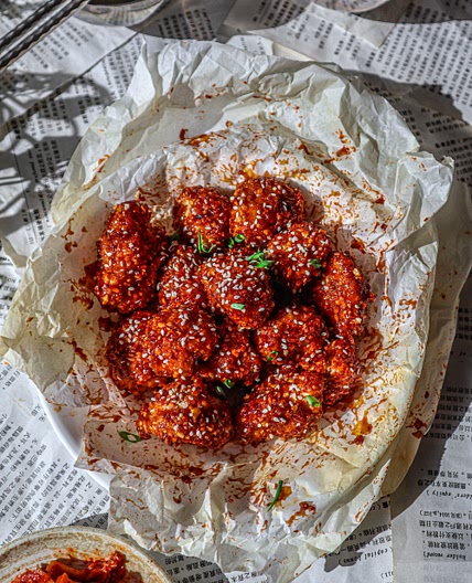 Korean Baked Cauliflower