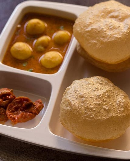Poori Recipe (Soft & Fluffy Wheat Puri)