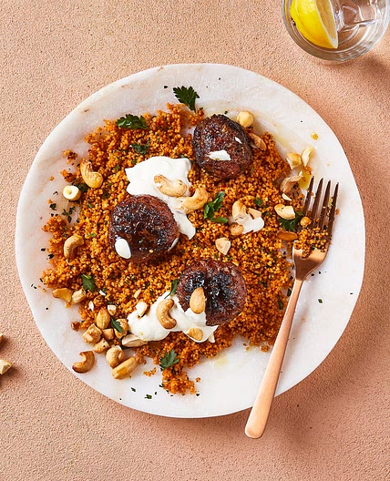 Beef, Apricot & Harissa Meatballs