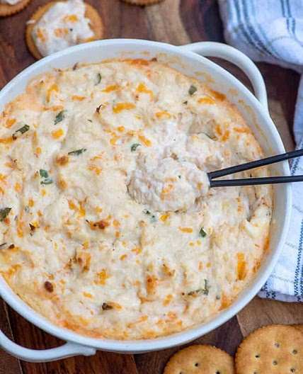 Cheesy Hot Crab Dip
