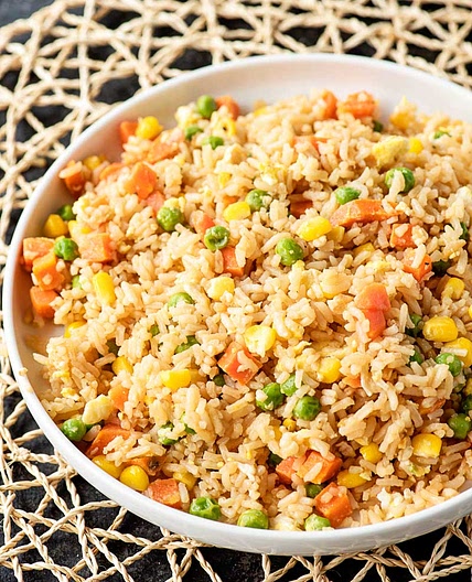 10 Minute Simple Egg Fried Rice