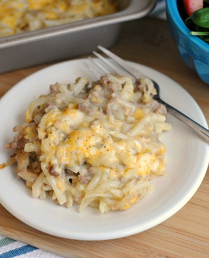 Hashbrown Beef Bake