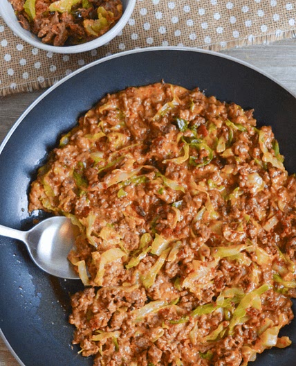 Keto Cheeseburger Helper