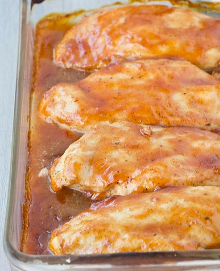 Baked Barbecued Chicken