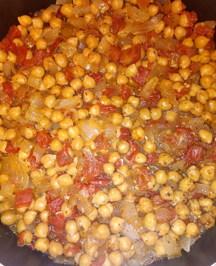 Southwestern Spiced Garbanzos