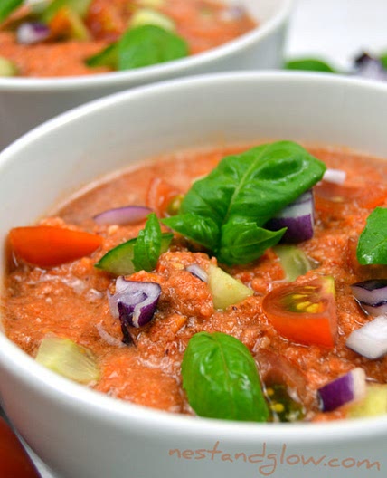 Raw Vegan Tomato Gazpacho