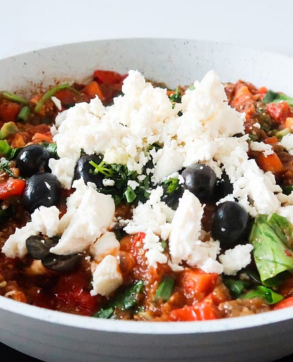 Mediterranean Chicken Dinner {20 Minutes}