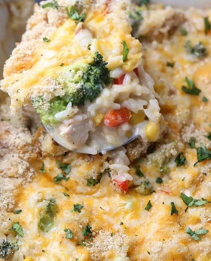 Chicken Broccoli Rice Casserole