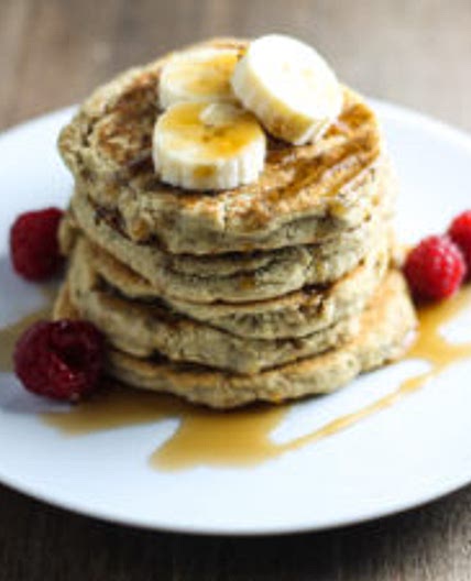 Low Fodmap Pancakes with Raspberries