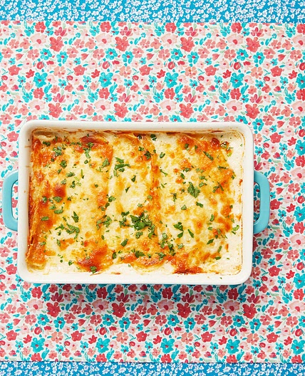 White Chicken Enchiladas