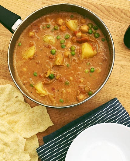 Potato and Vegetable Curry