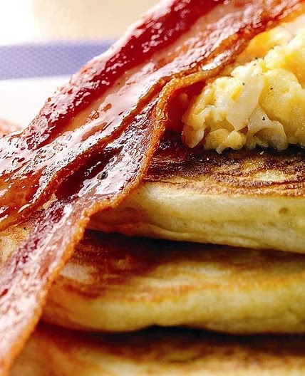 Big breakfast pancakes