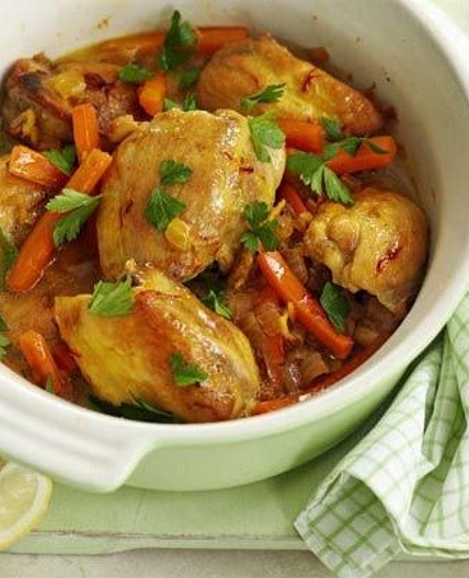 Easy chicken tagine
