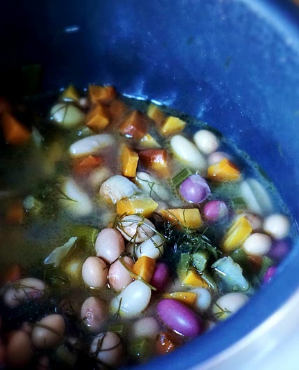 Beans and veggies soup