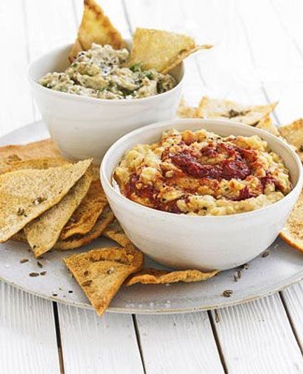 Harissa-spiked hummus