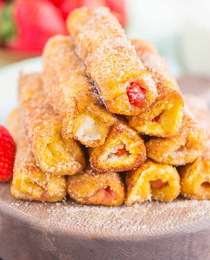 FRENCH TOAST ROLL UPS