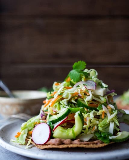 Vegan Tlayudas 