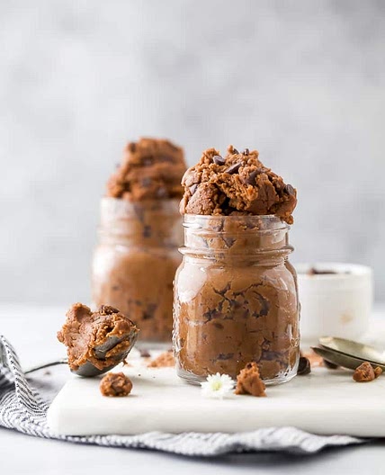 Vegan Edible Brownie Batter 