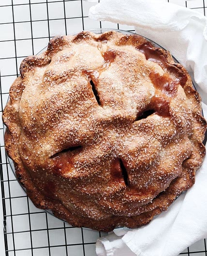 Vegan apple pie 