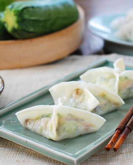 Hobak Mandu (Zucchini Dumplings)