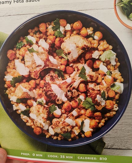 Turkish Chickpea and Cauliflower Bowls