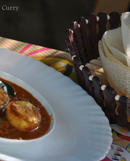 Palappam & Egg Curry