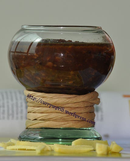Injimpuli/Tamarind-Ginger Hot Sauce