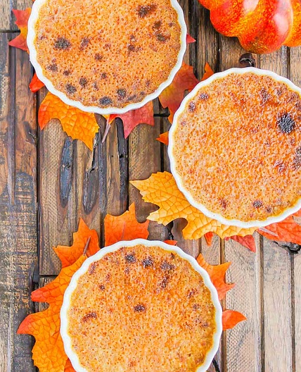 PUMPKIN CRÈME BRÛLÉE