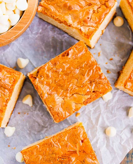 White Chocolate Blondies
