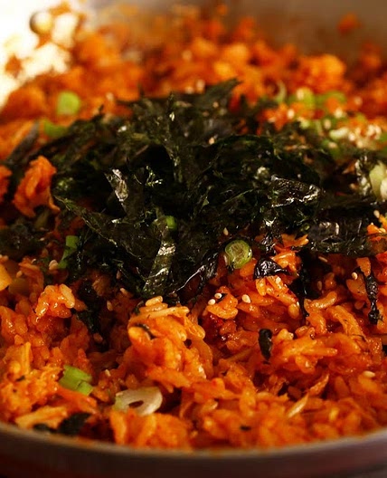 Kimchi fried rice (Kimchi-bokkeumbap)