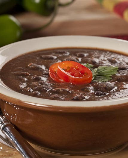 Spicy Black Bean Potato Soup