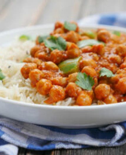 Instant Pot Butter Chickpeas (Vegan Butter Chicken)