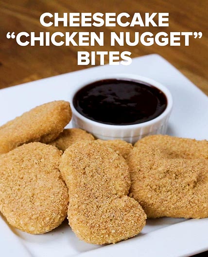 Cheesecake “Chicken Nugget” Bites Recipe by Tasty