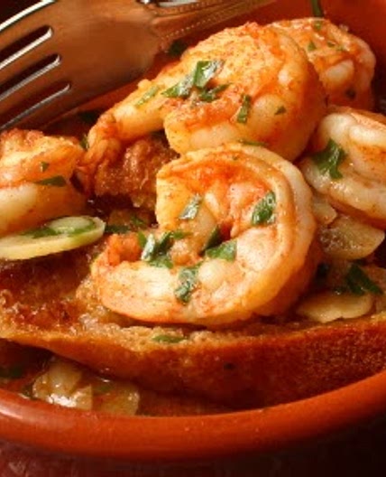 Spanish Garlic Shrimp (Gambas al Ajillo) – Top of the Tapas