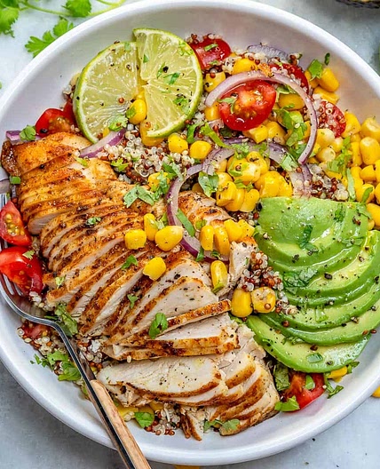 Mexican Grilled Chicken Bowl