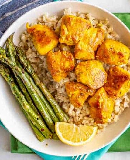 Easy turmeric chicken