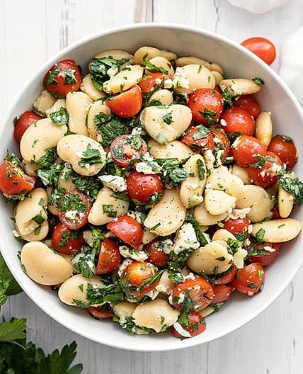 Mediterranean White Bean Salad