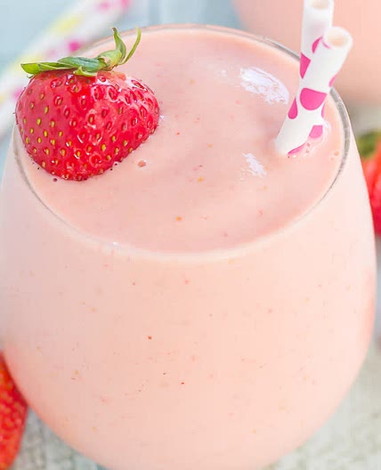 Strawberry Peach Smoothie
