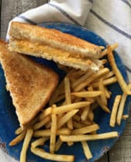 Air Fryer Grilled Cheese
